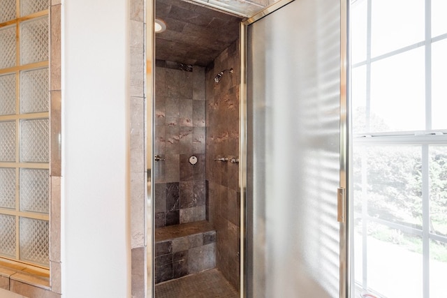 209 Bayberry Pkwy, Midland, TX 79705 - full bathroom with a shower stall and plenty of natural light