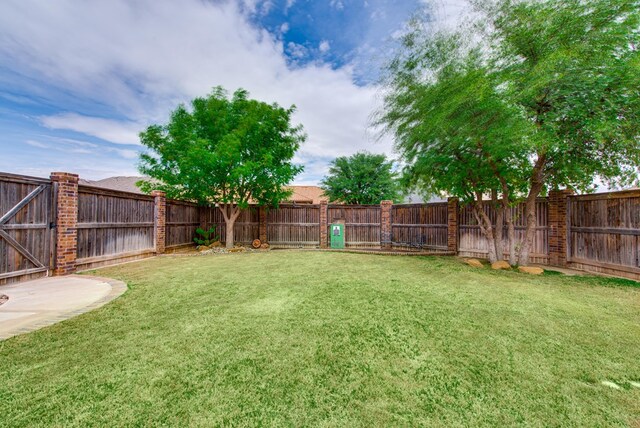1102 Castle Rock Ct, Midland, TX 79705 - view of yard