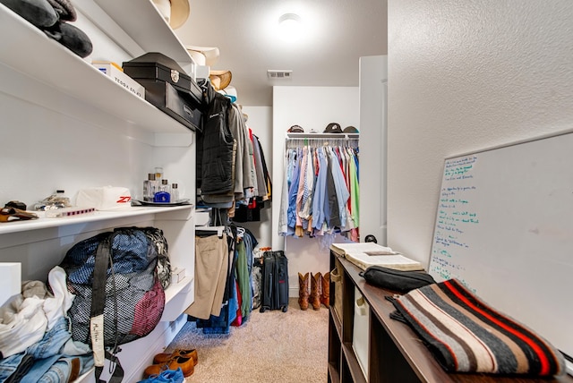 418 Orourke, Midland, TX 79706 - walk in closet featuring carpet floors