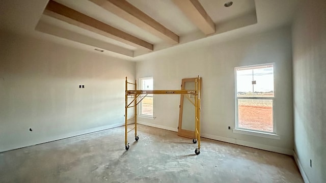 2815 S County Rd 1092, Midland, TX 79706 - unfurnished bedroom with concrete flooring and baseboards