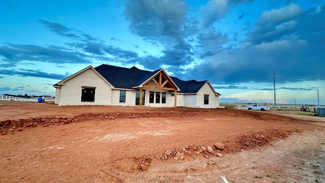 2815 S County Rd 1092, Midland, TX 79706 - property under construction featuring brick siding