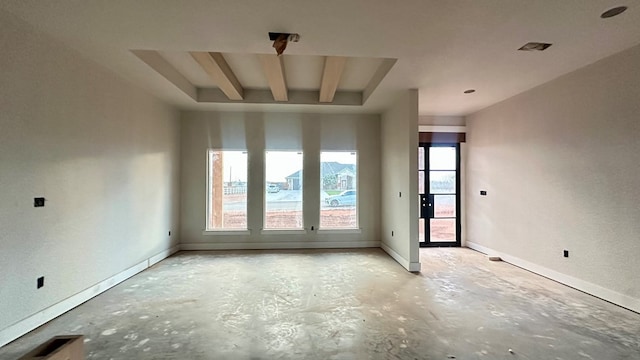 2815 S County Rd 1092, Midland, TX 79706 - empty room with concrete flooring and baseboards