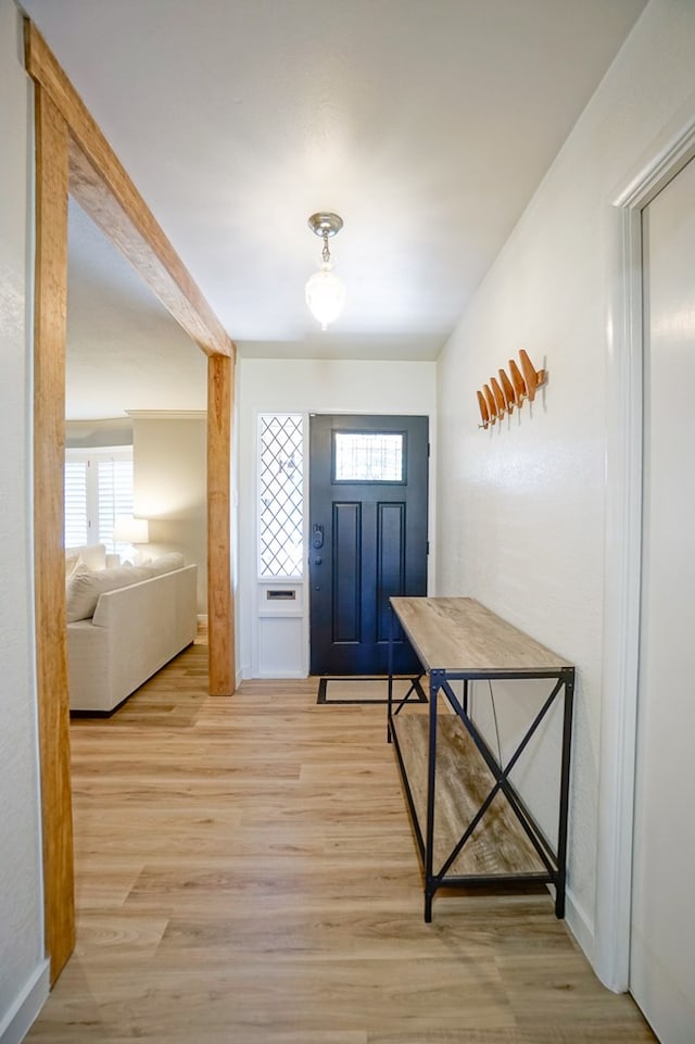 3000 Sentinel Ave, Midland, TX 79701 - entryway with light wood-style floors