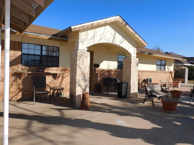 view of patio