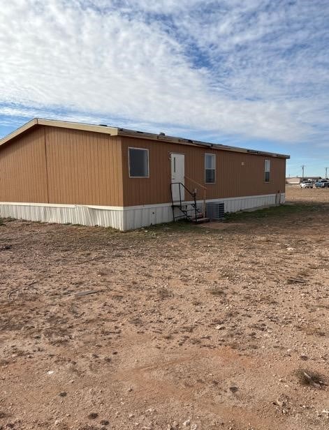 view of rear view of property