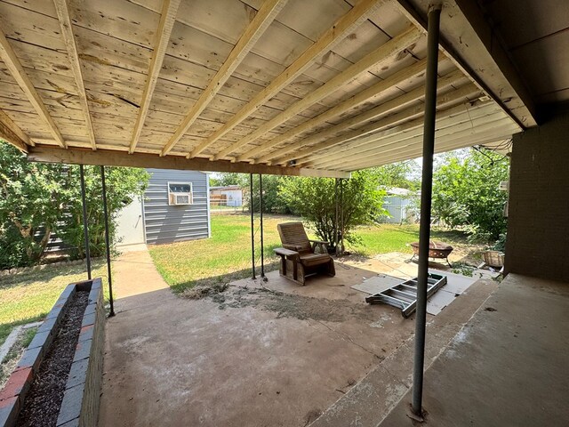 2203 40th St, Snyder, TX 79549 - view of patio