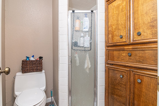 1604 Mcdonald St, Midland, TX 79703 - full bath with a stall shower and a textured wall