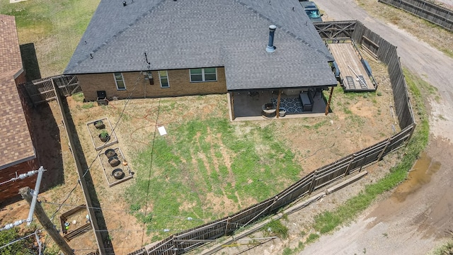 1604 Mcdonald St, Midland, TX 79703 - view from above of property