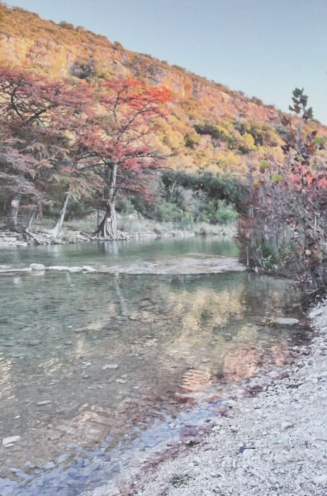 property view of mountains with a water view