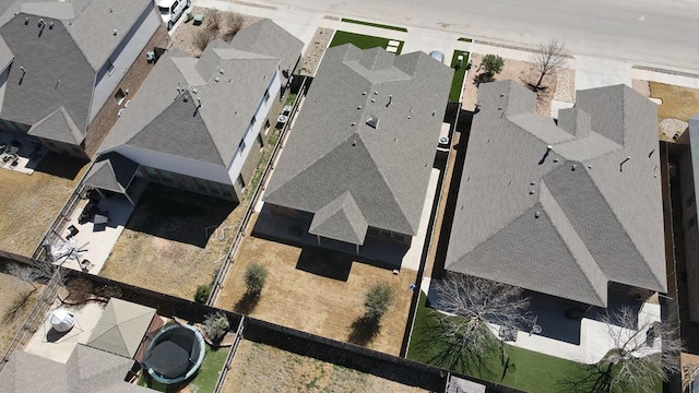 drone / aerial view featuring a residential view