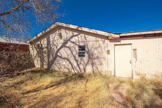 view of side of home