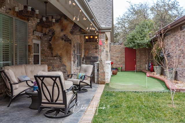 view of patio