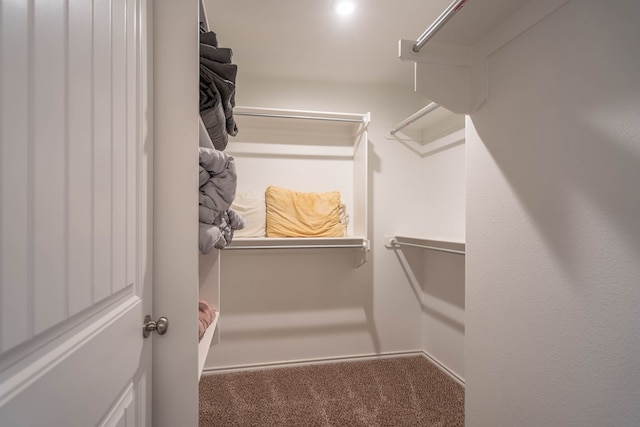 807 Bronco Ct, Midland, TX 79705 - spacious closet with carpet floors
