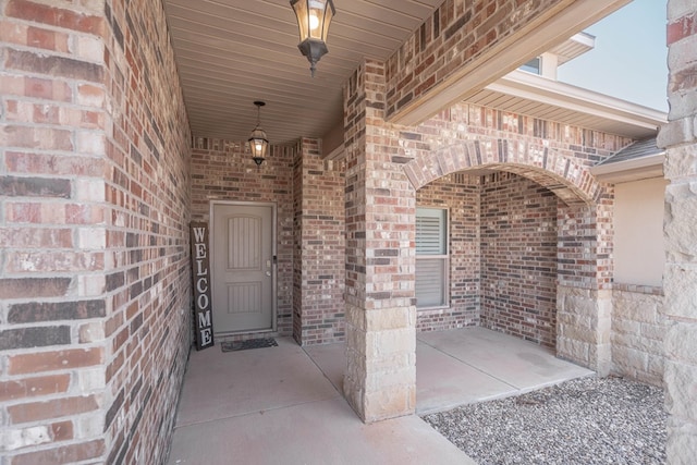 807 Bronco Ct, Midland, TX 79705 - property entrance with brick siding