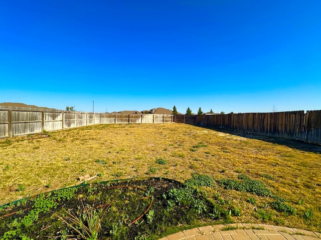 1401 Brand Ln, Midland, TX 79705 - view of yard featuring a fenced backyard