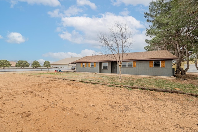 view of rear view of house