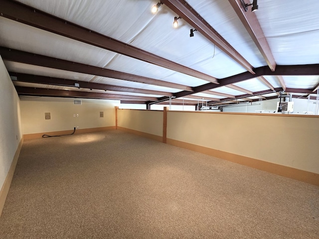 6101 Fm 715, Midland, TX 79706 - finished below grade area with carpet floors and baseboards