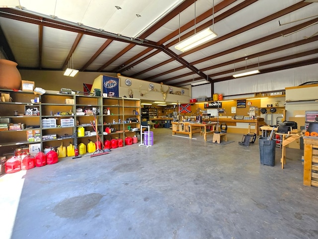 6101 Fm 715, Midland, TX 79706 - garage with a workshop area