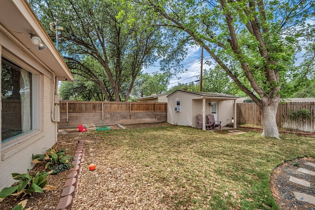 2008 Bedford Dr, Midland, TX 79701 - view of yard with an outdoor structure
