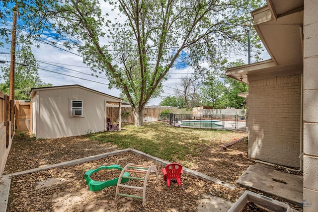 2008 Bedford Dr, Midland, TX 79701 - fenced backyard with an outdoor structure and a shed