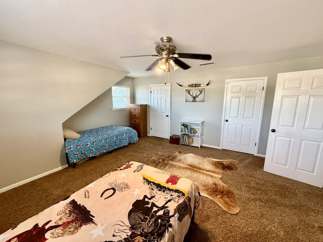 3302 Cord Dr, Midland, TX 79705 - bedroom featuring carpet flooring and ceiling fan