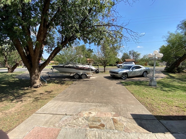 3501 Austin Pl, Snyder, TX 79549 - view of road with concrete driveway