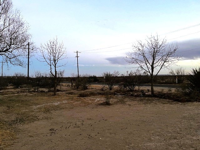 view of nature featuring a rural view