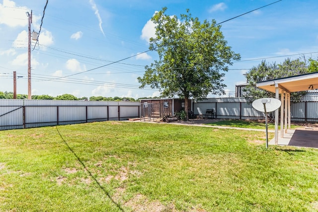 504 SW 19th St, Seminole, TX 79360 - view of yard with a patio area