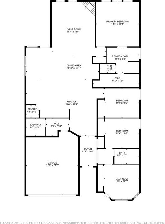607 Foggy Bottom Ct, Midland, TX 79706 - property floor plan