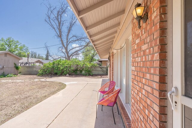 2209 Shell Ave, Midland, TX 79705 - view of patio / terrace featuring a fenced backyard