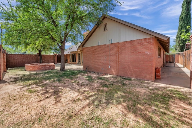 view of back of house