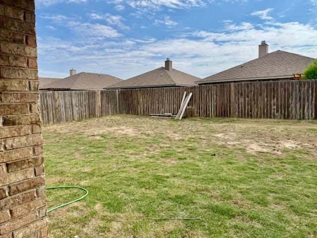 6712 Spur Dr, Midland, TX 79705 - view of fenced backyard