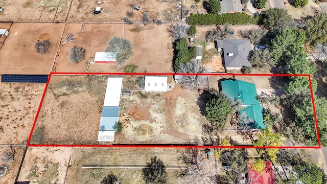 4205 Irvin Dr, Midland, TX 79705 - aerial overview of property's location featuring property boundaries highlighted