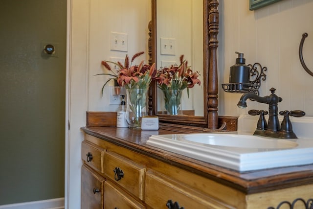 detailed view of a sink