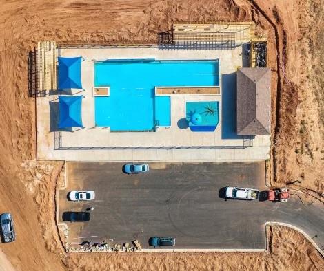 8421 E County Rd 115, Midland, TX 79706 - bird's eye view