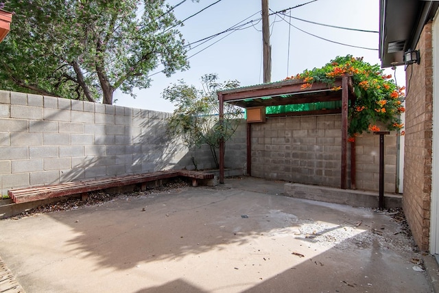 1017 Ward St, Midland, TX 79701 - fenced backyard featuring a patio area