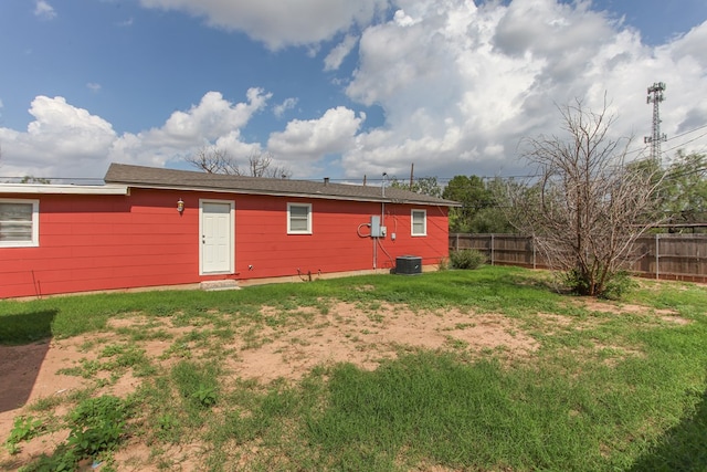 2004 State St, Big Spring, TX 79720 - rear view of property with a fenced backyard