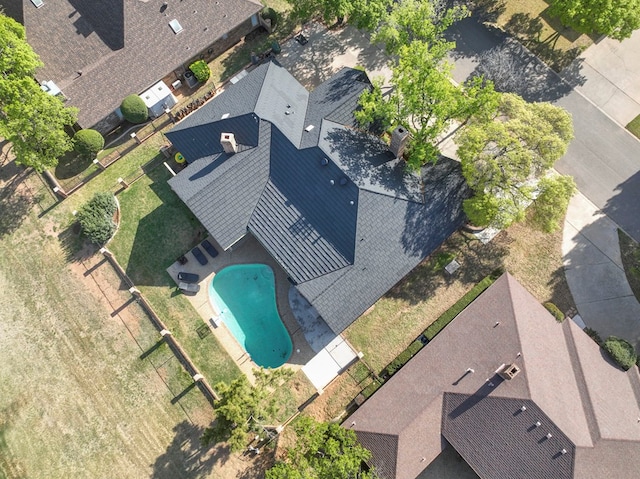 drone / aerial view