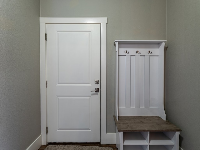 view of mudroom