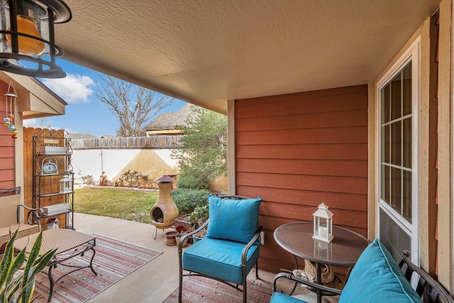 view of patio