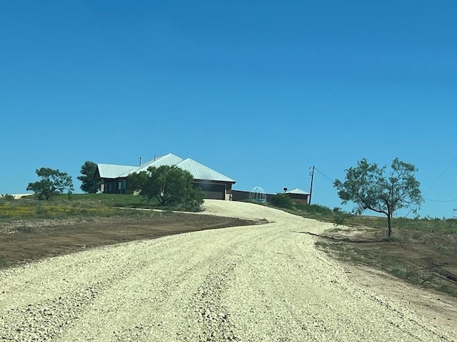 view of road