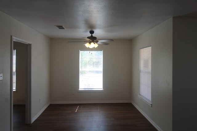 309 W Estes Ave, Midland, TX 79701 - unfurnished room featuring wood finished floors and a ceiling fan