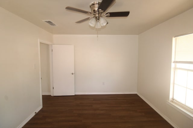 309 W Estes Ave, Midland, TX 79701 - unfurnished room with wood finished floors and ceiling fan