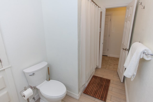 bathroom with toilet