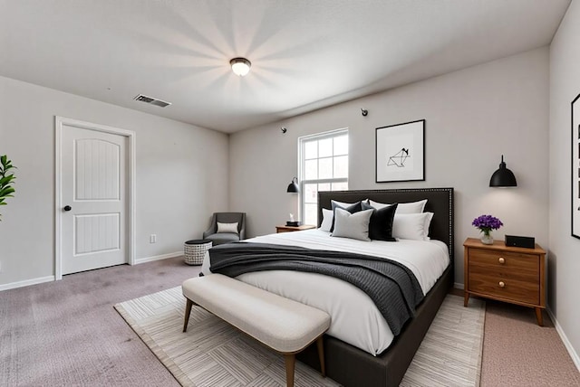 504 Wagner, Midland, TX 79706 - bedroom featuring light carpet and baseboards