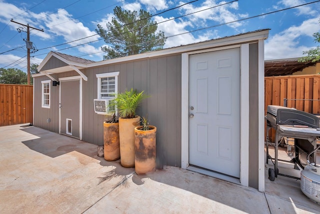 3513 Stanolind Ave, Midland, TX 79707 - view of exterior entry featuring a patio area