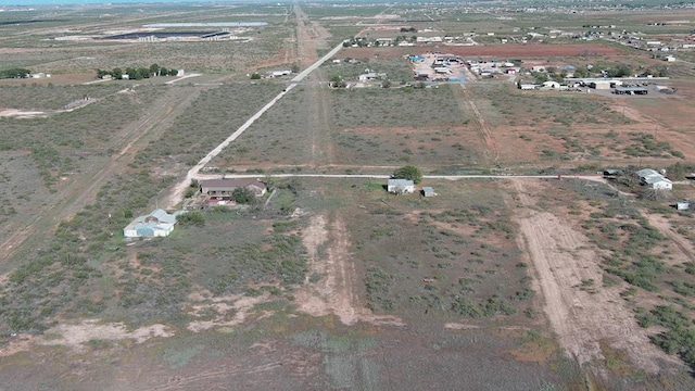 bird's eye view featuring a rural view