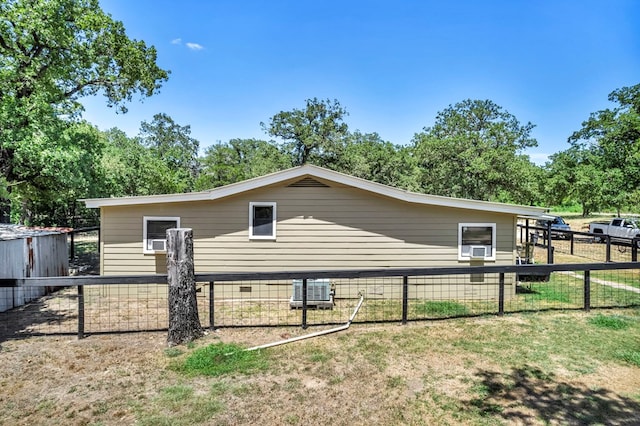 view of side of property