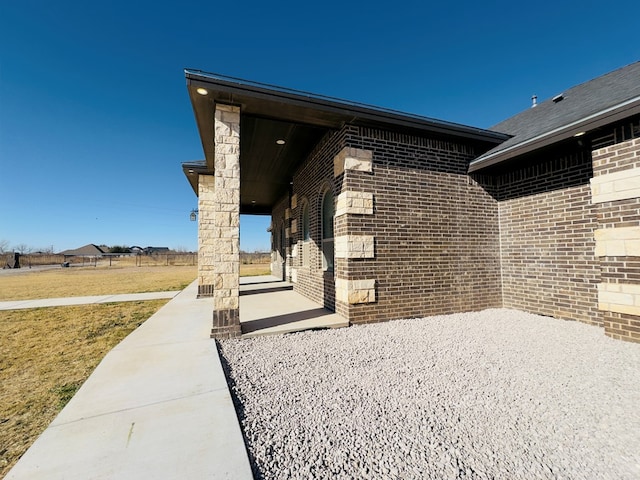 exterior space featuring a patio