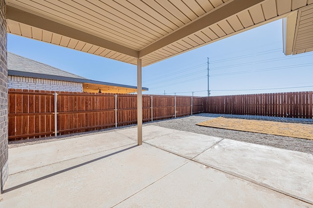 view of patio / terrace